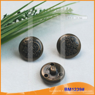 Fancy Metal Button for Suit Vestes BM1239